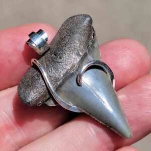 Hook Wrapped Extinct Great White Pendant